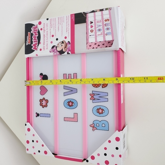 Disney Minnie Junior led message lightbox 90 cards - Picture 13 of 14